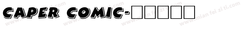 Caper Comic字体转换